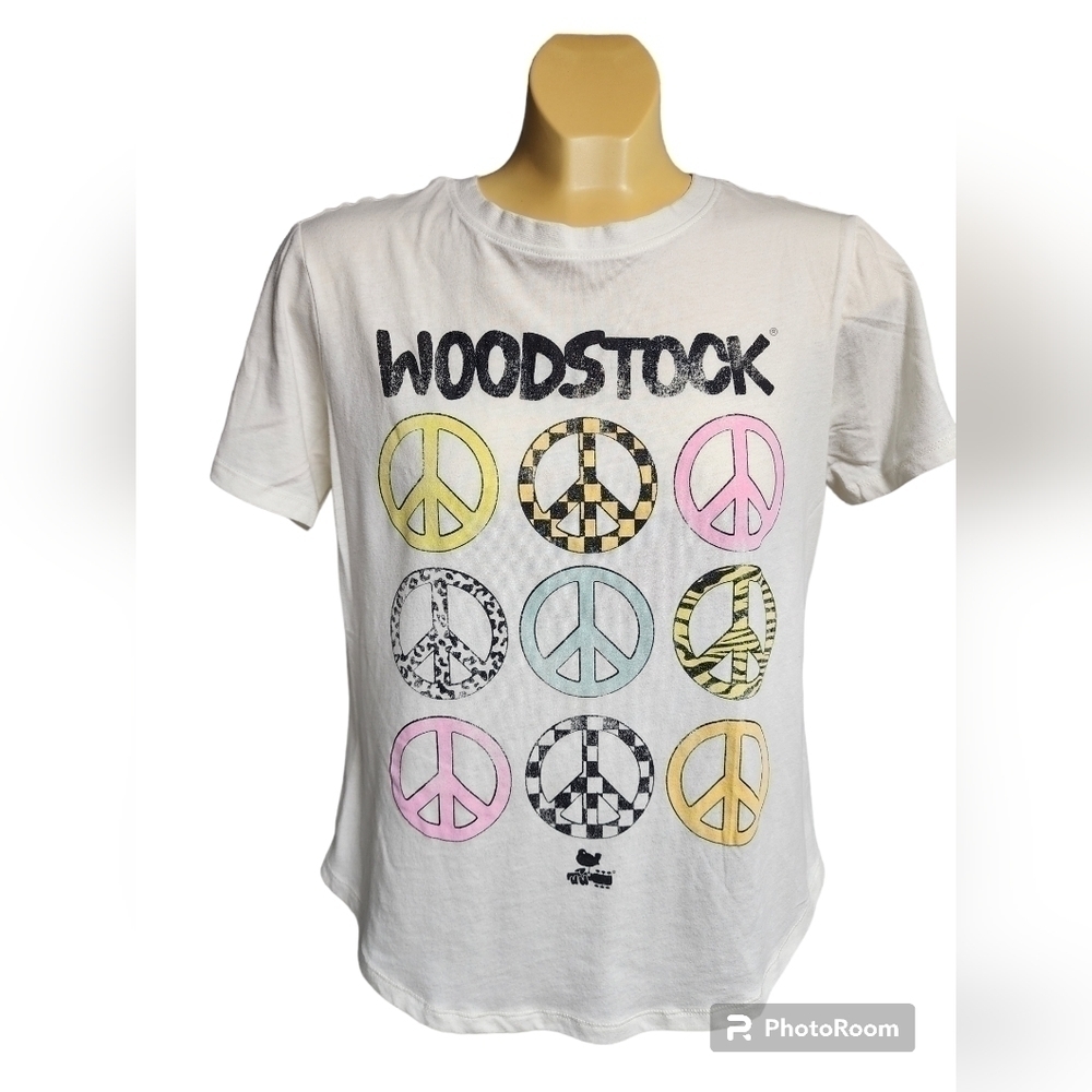 Woodstock Peace Symbol Top​ - Picture 2 of 6